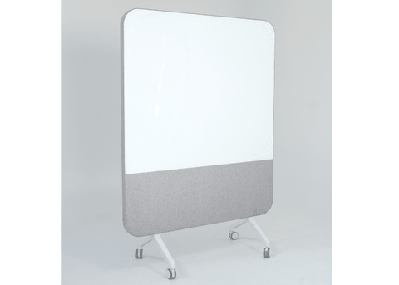dd portable double sided magnetic whiteboard and pinboard