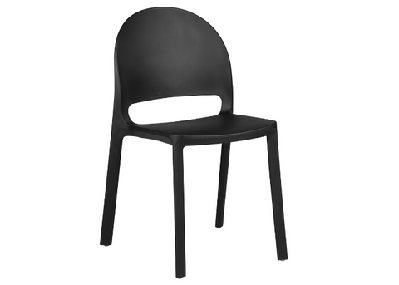 dd domi stackable outdoor breakout chairblack