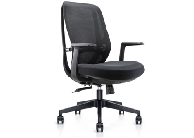 dd nova mesh back black task chair