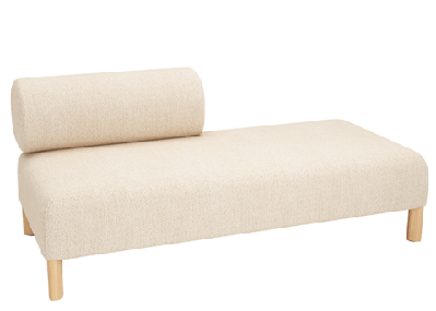 dd cailloux 2 seater fabric breakout sofa with 1 backrestbone