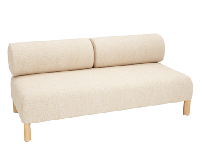 dd cailloux 2 seater fabric breakout sofabone