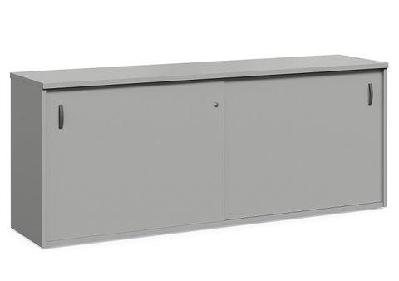dd accent sliding door buffet with lockgrey