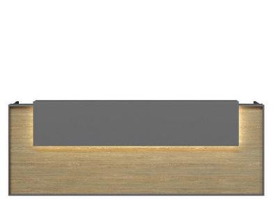 dd indii reception desk 1800w x 900d x 1100h / without warm led lights 