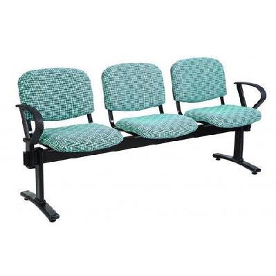ma joshua fabric upholstered beam seating 2 seater / without arms 