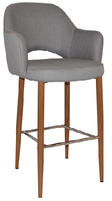 ez stool albury arm 750 metal lightoak gravity steel 