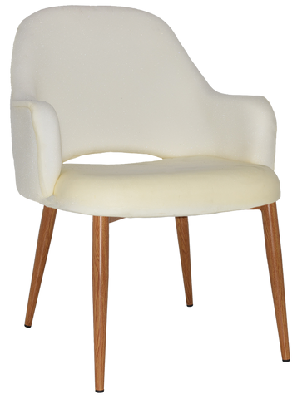 ez albury oak colour metal leg upholstered hospitality xl armchairunupholstered