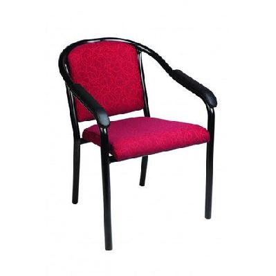ma kara 200 fabric or vinyl upholstered heavy weight patient armchair pacific blue fabric 
