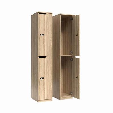ol knox 2 door melamine lockernew oak