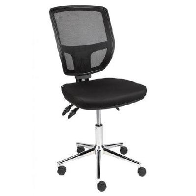 ma lily chrome based mesh back task chair