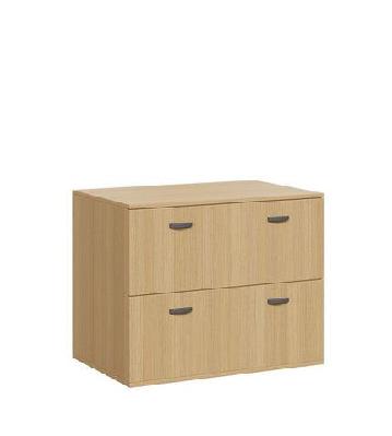 dd lateral filing cabinet with 2 double width drawers 