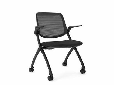 ol logic training and healthcare chair with castors and arms
