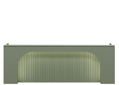 dd lamrock reception desk2100 mm / with led lights