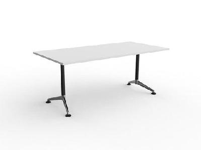 ol modulus fixed leg meeting tablel1500 x w750 / white