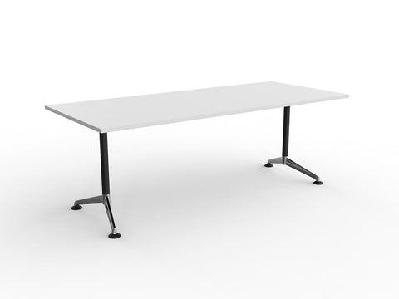 ol modulus fixed leg meeting tablel2100 x w900 / white