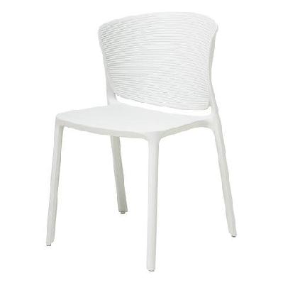 ol ripple hospitality outdoor stackable chaircloud grey