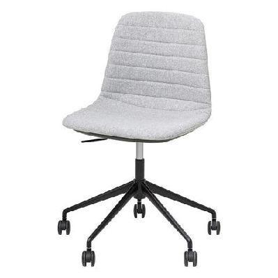 ol sofia fabric upholstered boardroom chair with tiltblack / grey mist