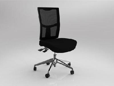 ol urban mesh back fabric seat task chairpolished alloy