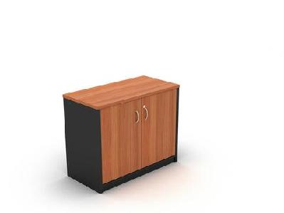 gp omsystem commercial office stationery cupboard 720mm heightcherry/charcoal