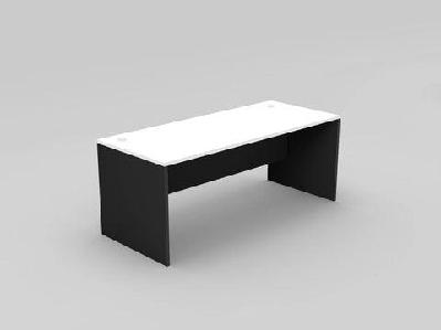 gp omsystem commercial office rectangular open deskwhite/ charcoal / 1200w x 600d