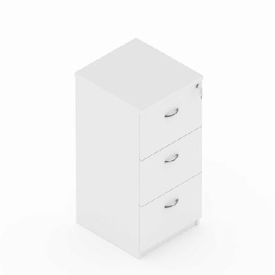 gp omsystem commercial office 3 drawer filing cabinetwhite