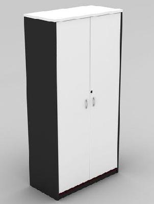 gp omsystem commercial office full door stationery cupboardwhite/charcoal