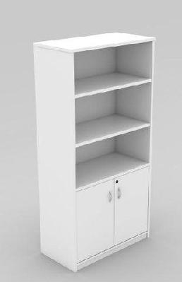 gp omsystem commercial office half door cabinetwhite