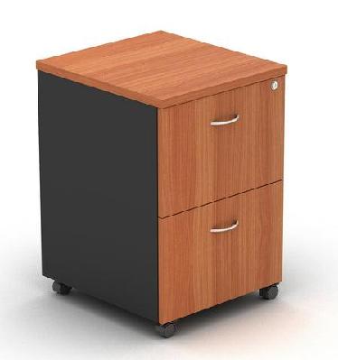 gp omsystem commercial office mobile pedestal 2 filescherry/charcoal
