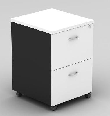 gp omsystem commercial office mobile pedestal 2 fileswhite/charcoal