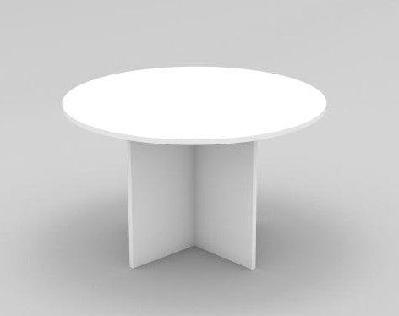 gp omsystem commercial office round meeting tablewhite / d1200 x h720mm