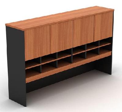 gp omsystem commercial office pigeon hole hutchcherry/charcoal