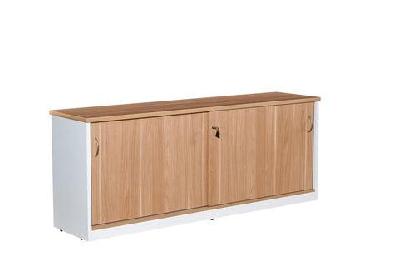 gp regal system sliding door buffet1500 mm / virginia walnut and white