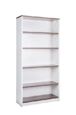gp office open book shelves - casnan white