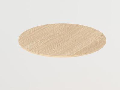 gp omsystem melamine board round meeting table top 1200 mm 