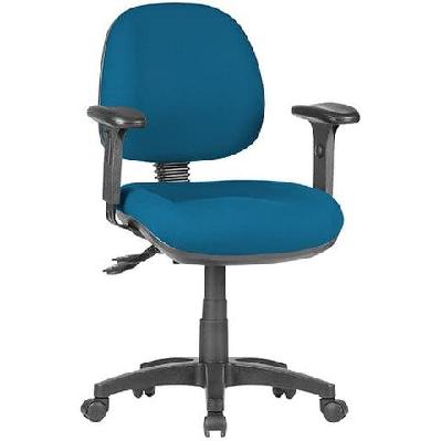 st prestige fabric upholstered low back task chair with arms metro