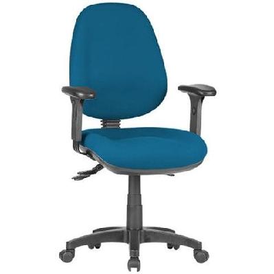 st prestige fabric high back task chair with arms and seat slider metro
