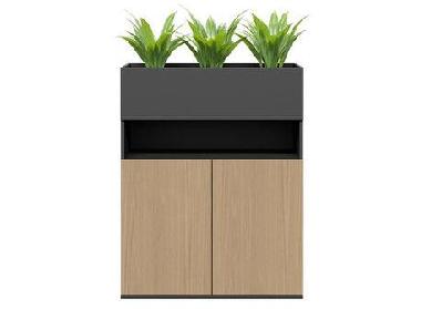 dd planter box cupboard open storage 1200w x 400d x 1350h 