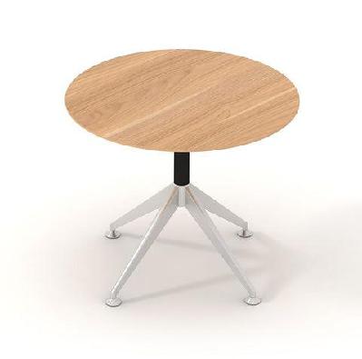gp potenza round metting tablevirginia walnut