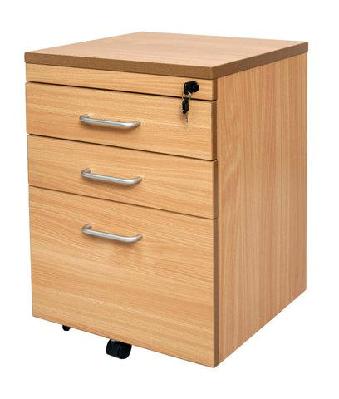 rl rapid span 2 drawer 1 file dreawer mobile pedestal beech