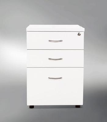 gp multi lock system mobile metal pedestalwhite