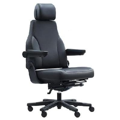 st stanza multishift high back heavy weight leather executive chair