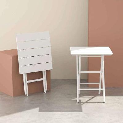fl siesta helen outdoor square folding table opaline green 