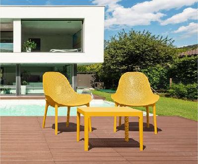 fl sky 3 piece outdoor lounge setting with side tablemango