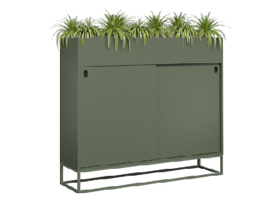 dd sloan sliding door planter storage 1800mm / without plant 