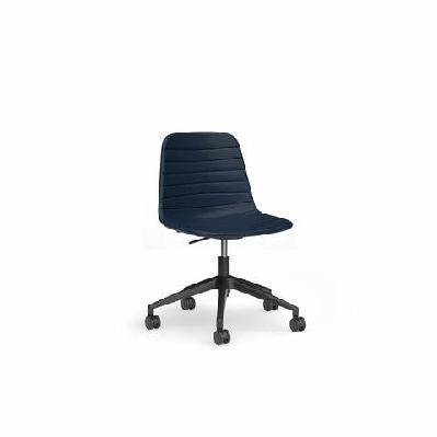 ol sofia pu leather upholstered boardroom chair with tiltblack / navy