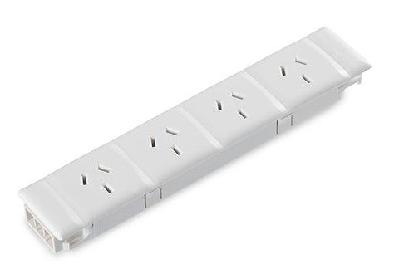 cm auto switched soft wired gpoquad / white