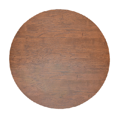 ez solid timber hospitality round table top light oak / 700mm