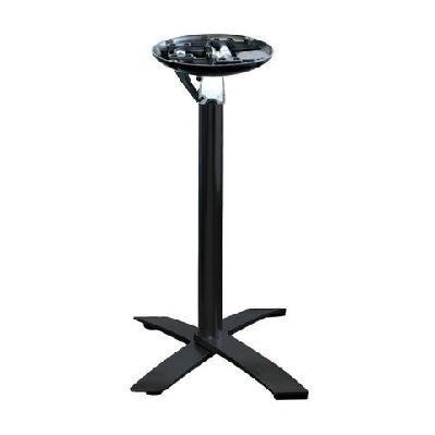 fl titan hospitality aluminium folding table basebar table height