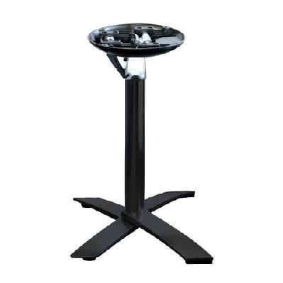 fl titan hospitality aluminium folding table basedining table height