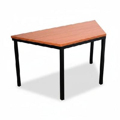 dd cc plus metal leg trapezium shape meeting tablew1500 x w750
