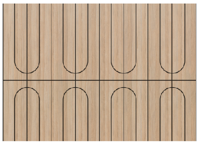 dd tulip decorative wall panel 